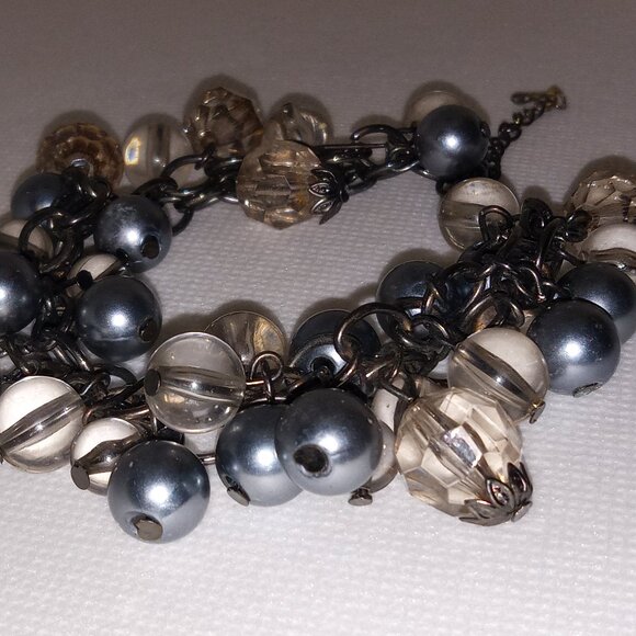 Retro Chunky Boho Beaded Bracelet - Picture 4 of 5